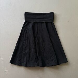 Kikiriki Foldover Waist Skater Skirt